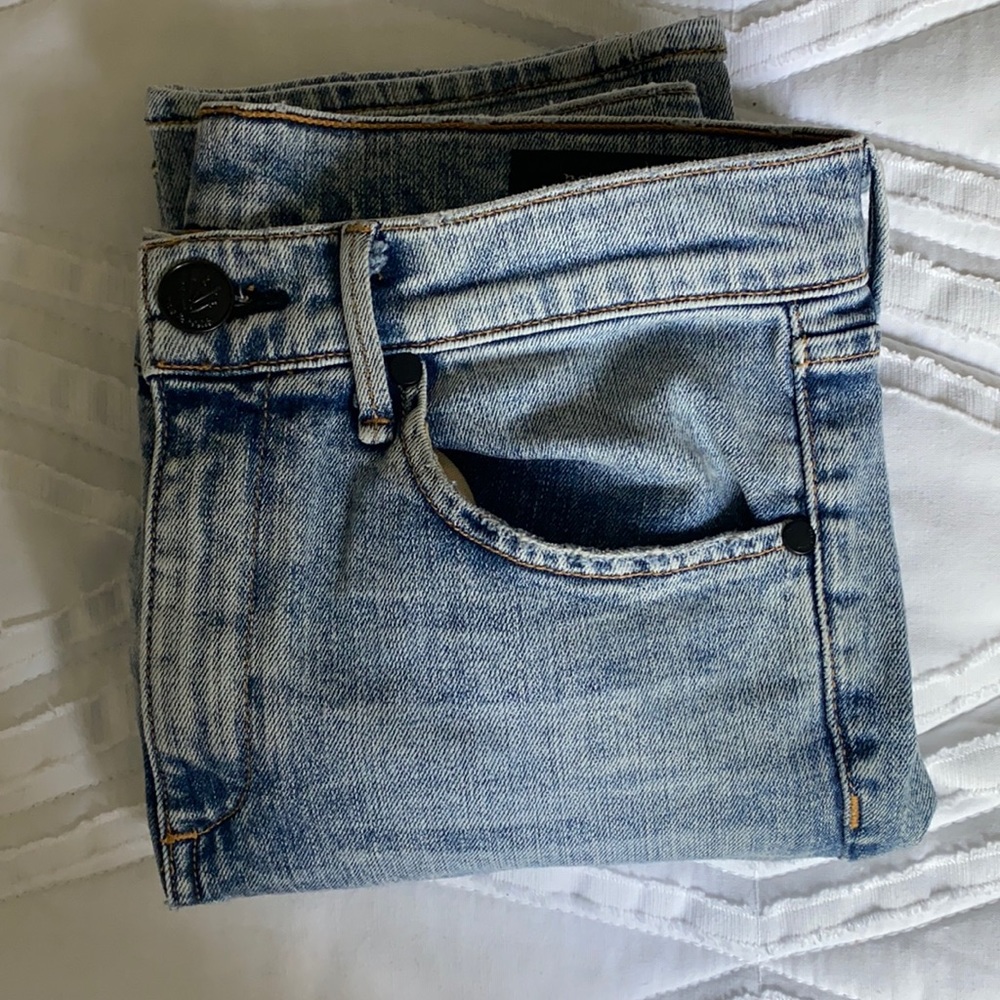 Rag and bone straight leg high rise jeans sz 26